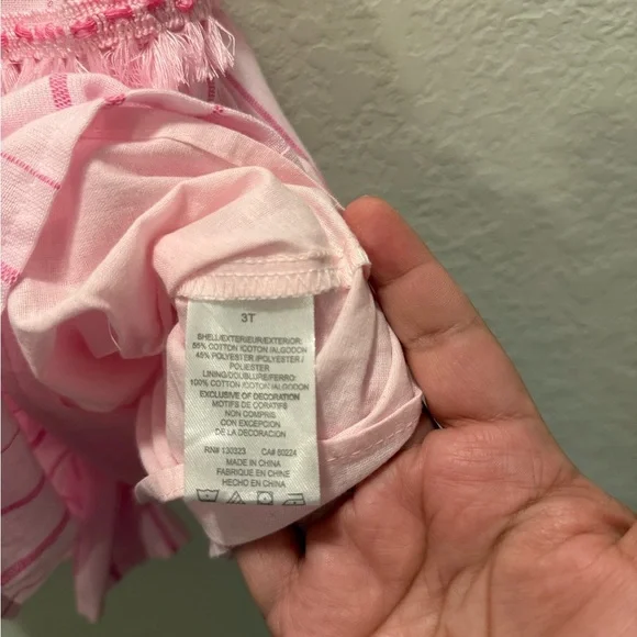 Juicy Couture Childs Pink Striped Dress Size 3T - Picture 5 of 7